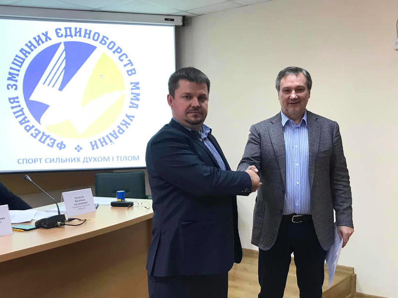 17 січня 2020 року підписано Меморандум про співпрацю між юридичною фірмою «Абсолют» і Федерацією змішаних єдиноборств (ММА) України - фото
